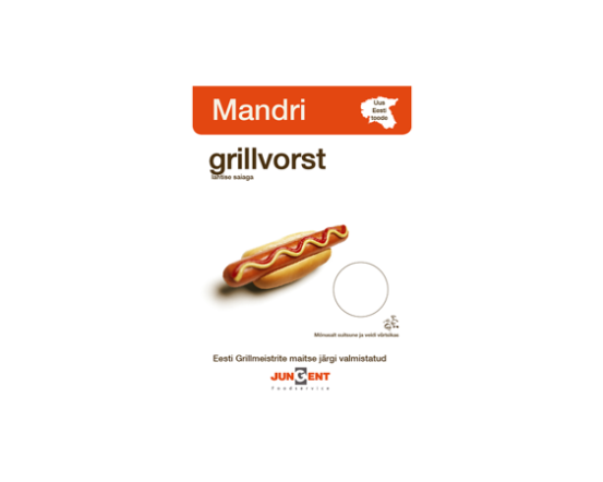 VERTIGO Mandri grillvorst 75g 135tk