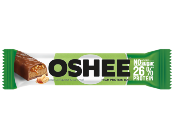 OSHEE proteiinibatoon maapähkli-karamelli 49g