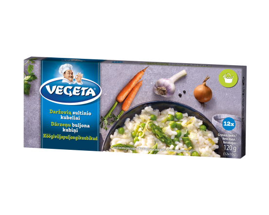 PODRAVKA Vegeta juurvilja puljongikuubik 120g