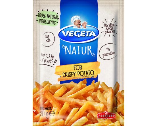 PODRAVKA Vegeta Natur maitseaine krõbedale kartulile 20g