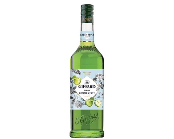 GIFFARD Rohelise õuna maitseline siirup 1 l