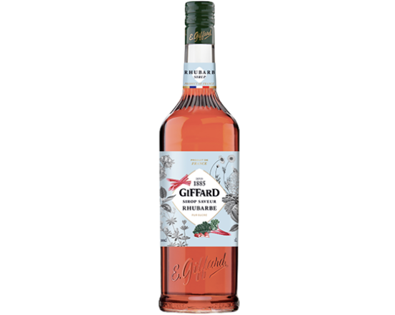 GIFFARD Rabarberimaitseline siirup 1 l