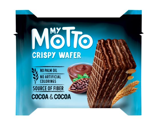 MY MOTTO Vahvel kakaokreemiga (80%) 30g