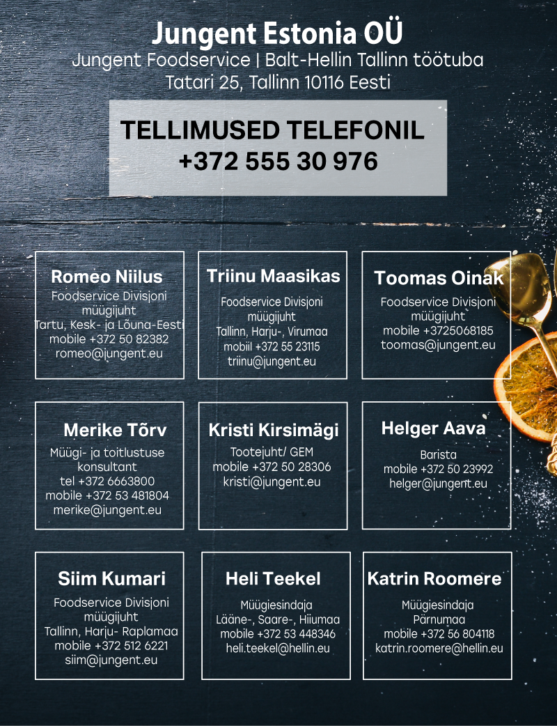 Jungent foodservice kontakt